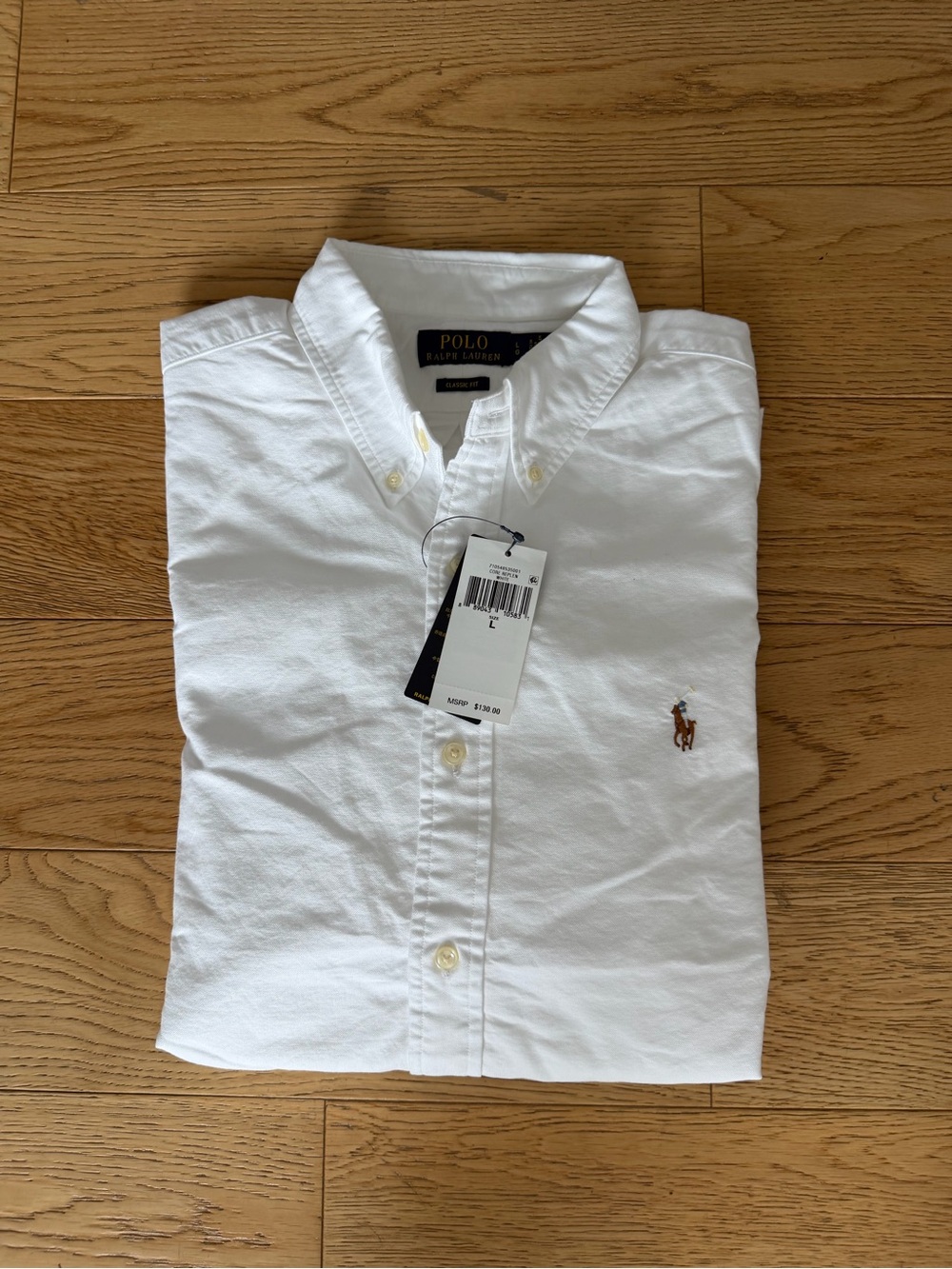 Polo Ralph Lauren Oxford Button Down Shirt Classic Fit Preppy Summer Hamptons